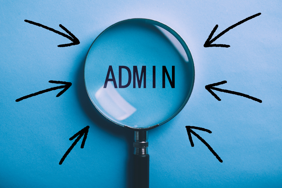 Admin Concept For Business